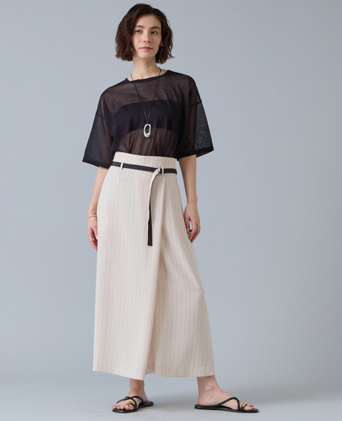 シアーニットトップス 詳細画像 ブラック 2