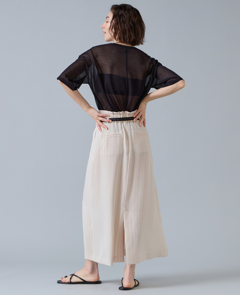 シアーニットトップス 詳細画像 ブラック 5