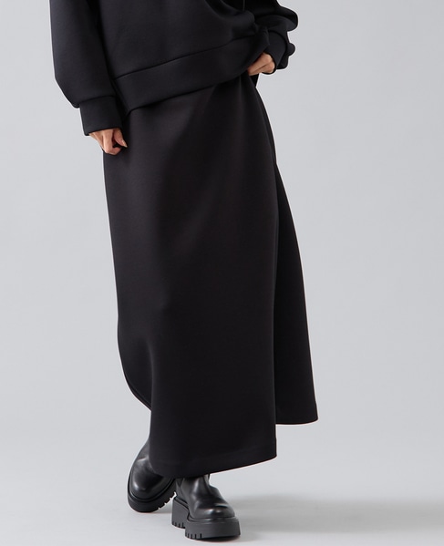 ダンボールセミフレアスカート 詳細画像 ブラック 1