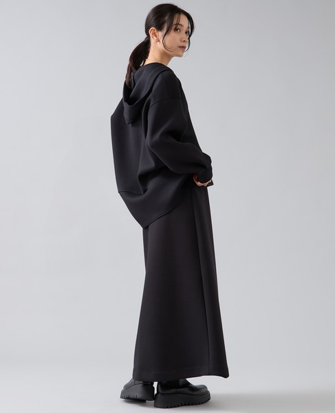 ダンボールセミフレアスカート 詳細画像 ブラック 5