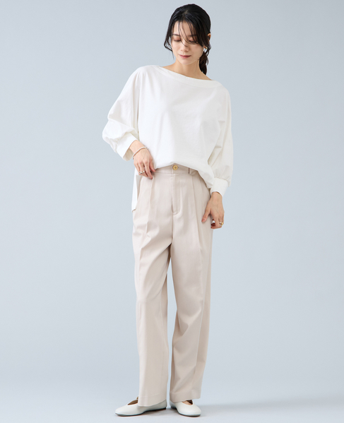 ミニ裏毛プルオーバー 詳細画像 ホワイト 2