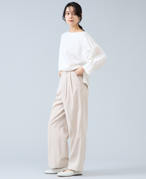 ミニ裏毛プルオーバー 詳細画像 ホワイト 4