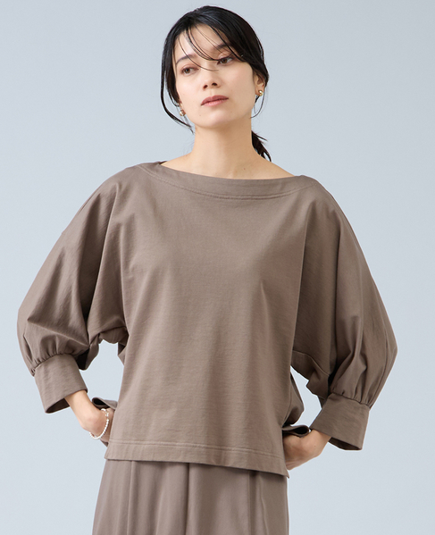 ミニ裏毛プルオーバー 詳細画像 モカ 1