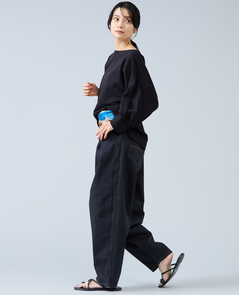 ミニ裏毛プルオーバー 詳細画像 ブラック 4