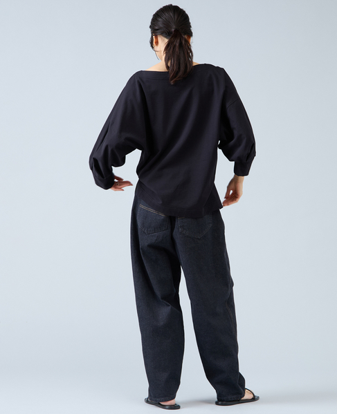 ミニ裏毛プルオーバー 詳細画像 ブラック 5