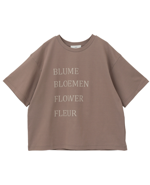 ロゴTシャツ 詳細画像 ベージュ 1