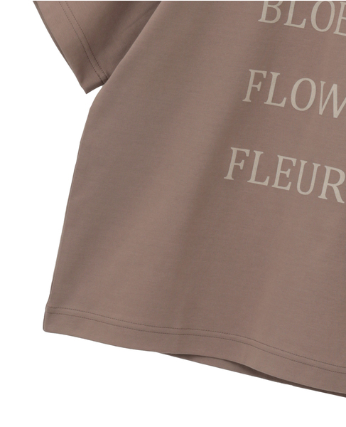 ロゴTシャツ 詳細画像 ベージュ 5