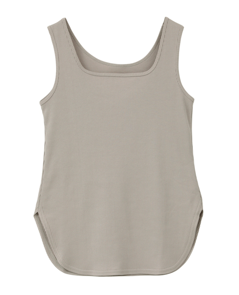 【定番】前後2WAYテレコタンクトップ 詳細画像 グレージュ 4