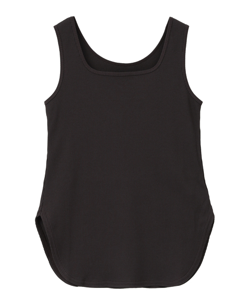 【定番】前後2WAYテレコタンクトップ 詳細画像 ブラウン 5