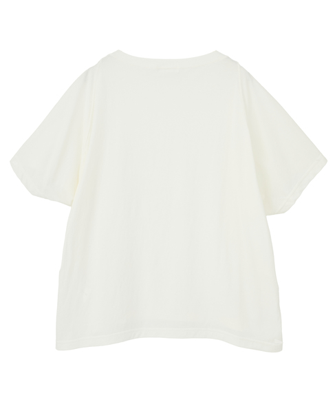 変形パターンカットソー 詳細画像 オフホワイト 7