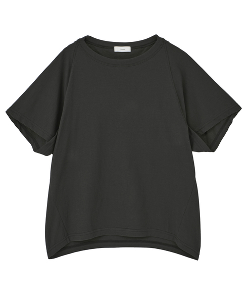 変形パターンカットソー 詳細画像 チャコールグレー 7