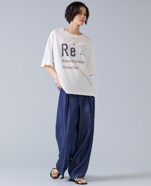 ハイゲージロゴTシャツ 詳細画像 ホワイト 2