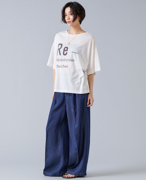 ハイゲージロゴTシャツ 詳細画像 ホワイト 3