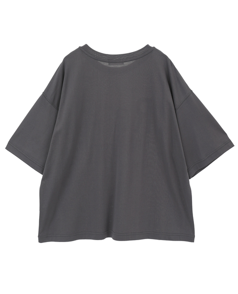 ハイゲージロゴTシャツ 詳細画像 チャコールグレー 2