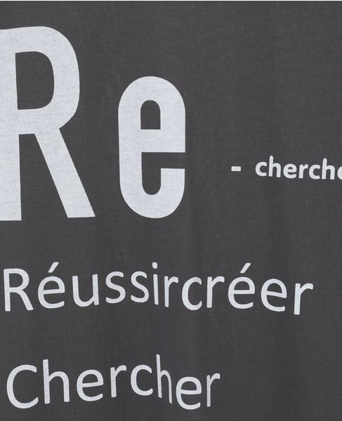 ハイゲージロゴTシャツ 詳細画像 チャコールグレー 6