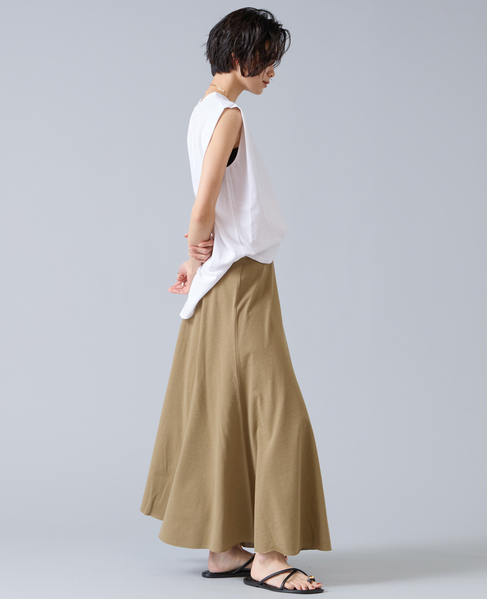 【定番】ニュアンスノースリーブカットソー 詳細画像 ホワイト 3