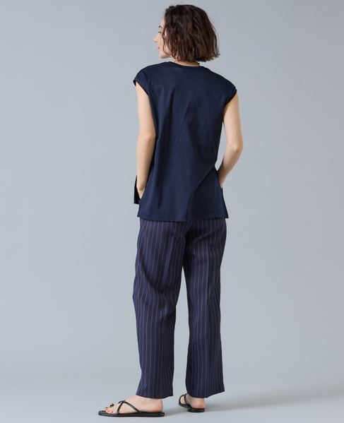 ベーシックノースリーブトップス 詳細画像 ネイビー 5