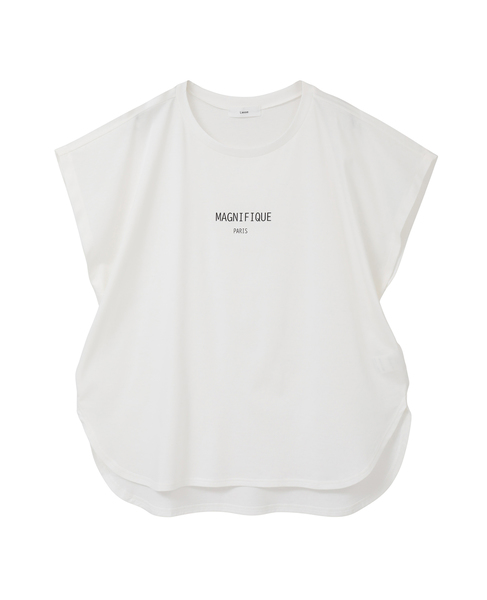 フレンチスリーブプリントTシャツ 詳細画像 ホワイト 6