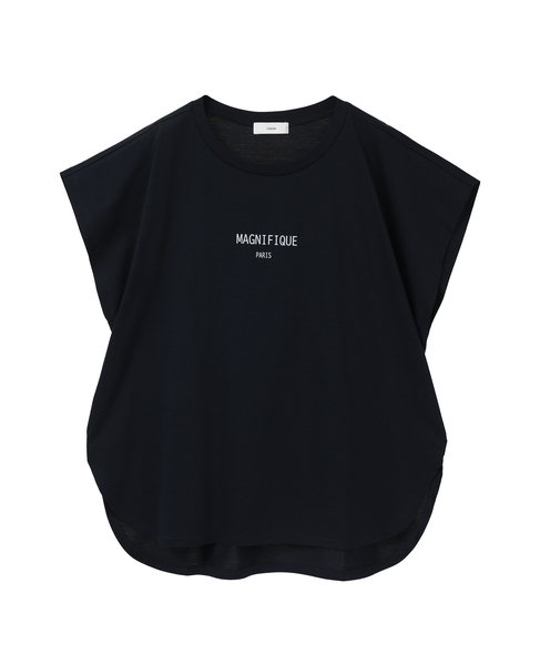 フレンチスリーブプリントTシャツ 詳細画像 ネイビー 9