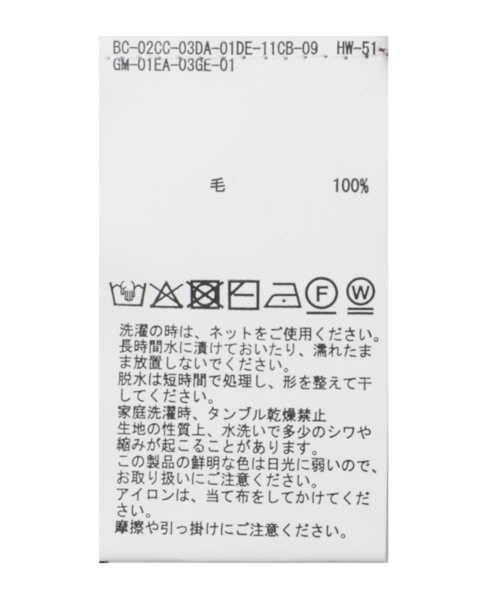 《定番》前後Vリブ袖リラックスニット 詳細画像 キャメル 50