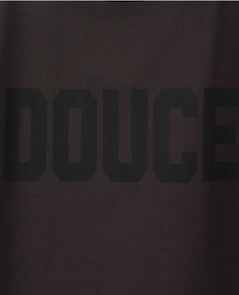 DOUCEプリントショート丈Tシャツ 詳細画像 ブラウン 13