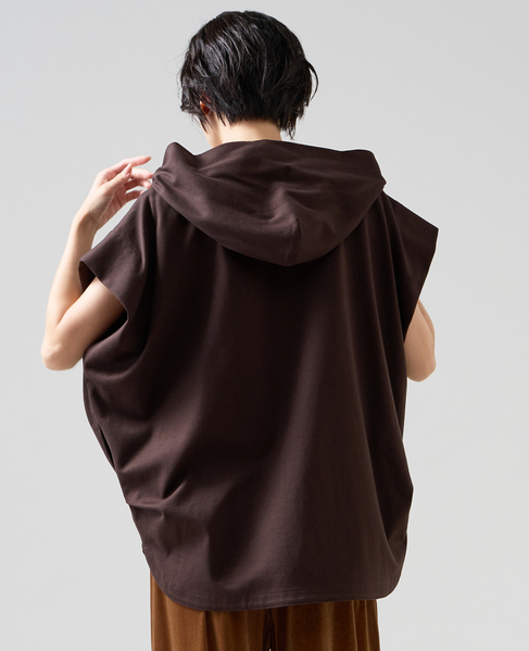 ダンボールフーディ―ジレ（セットアップ可） 詳細画像 ブラウン 7