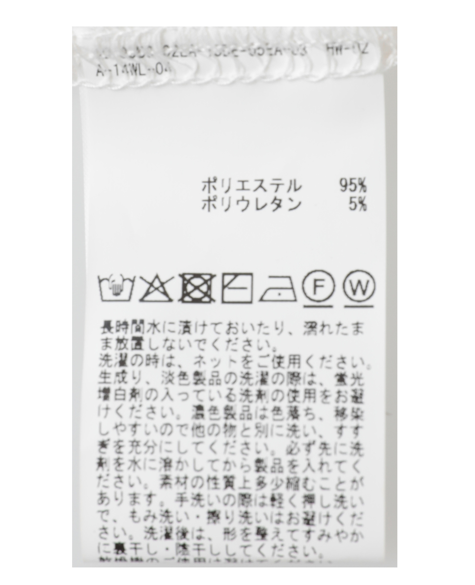 クルーネックレーストップス 詳細画像 アイボリー 26