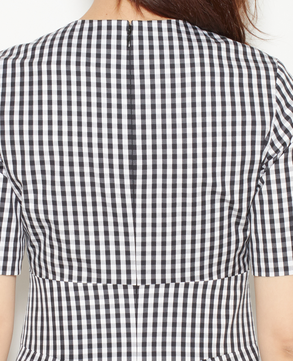 Madisonblue ギンガムチェックフィットアンドフレアワンピース 商品詳細 メルローズ公式通販 Melrose Store メルローズストア
