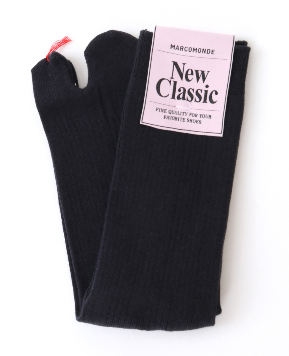 MARCOMONDE/cotton tabi socks 詳細画像 スミクロ 1