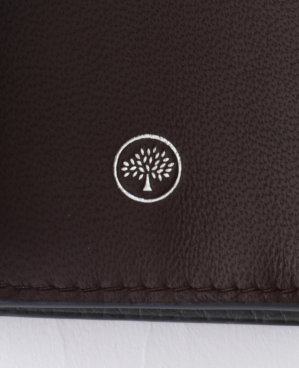 MULBERRY/FOLDED MULTI-CARD WALLET