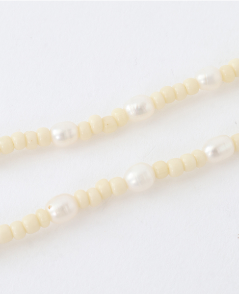 Dough./B-2201 Beads pearl necklace 詳細画像 アイボリー 4