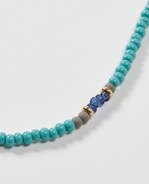 Dough./B-2202 Multi Beads necklace  詳細画像 ブルー 3