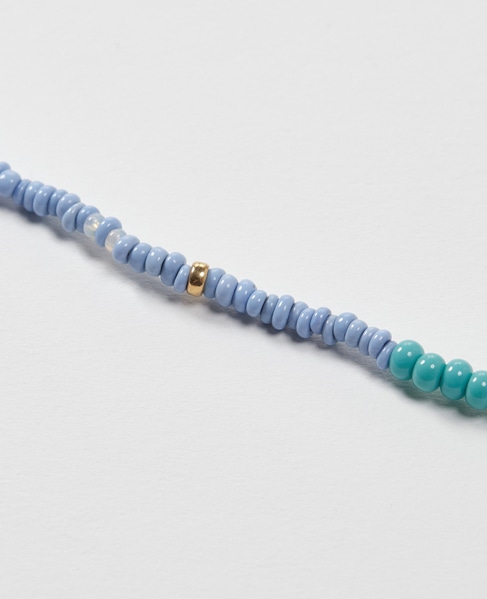Dough./B-2202 Multi Beads necklace  詳細画像 ブルー 4