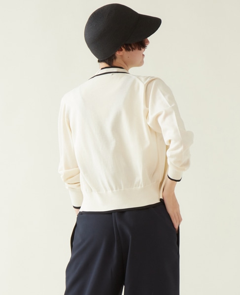 martinique/ESSENTIALカーディガン 詳細画像 ホワイト 3