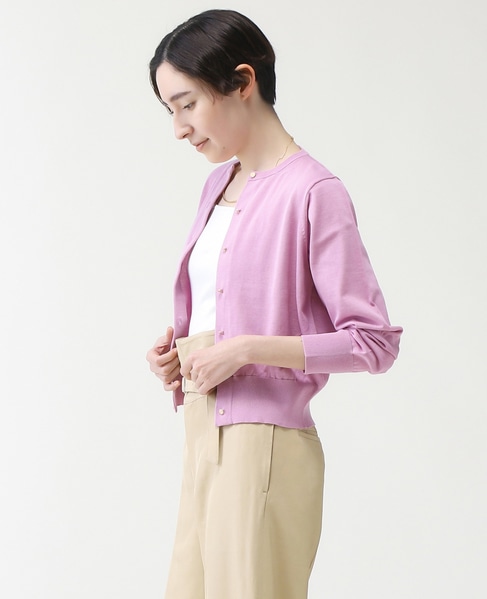 martinique/ESSENTIALカーディガン 詳細画像 ピンク 2