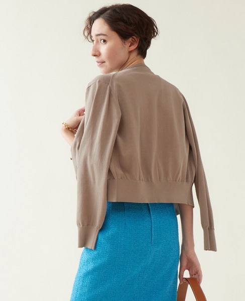 martinique/ESSENTIALカーディガン 詳細画像 トープ 3