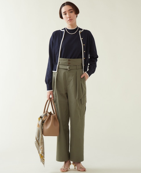 martinique/ESSENTIALカーディガン 詳細画像 ネイビー 5