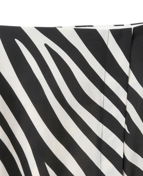 martinique/ゼブラプリントタイトスカート（セットアップ対応可） 詳細画像 ホワイト×ブラック 4