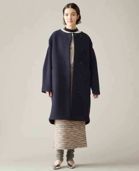 COGTHEBIGSMOKE/9802-147-506-1 EMILY ROUND NECK COAT｜商品詳細