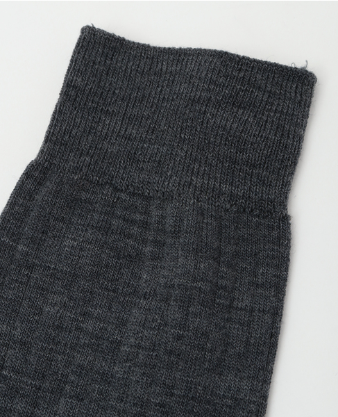 MARCOMOND/176N5/1W-50C wool high socks 詳細画像 グレー 4