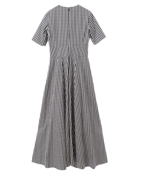 MADISONBLUE/MB231-4003 FIT＆FLARE DR S/S GINGHAM｜商品詳細