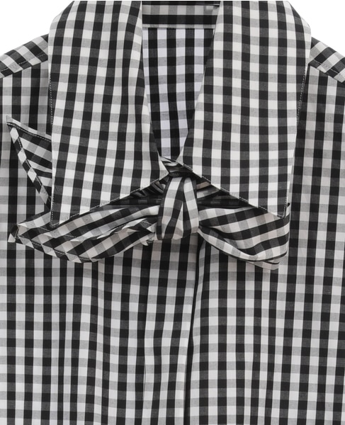 MADISONBLUE/MB231-5010 SLEEVELESS TIE BL GINGHAM 詳細画像 チェック 6