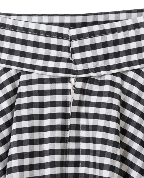 madisonblue TUCK CIRCULAR SK GINGHAM | knowhowtrg.com