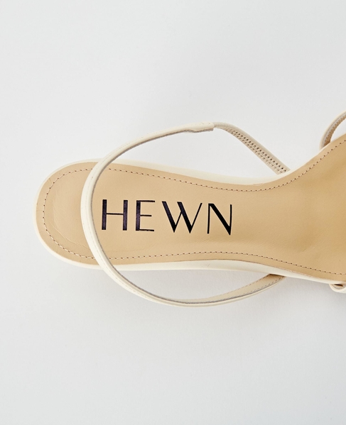 HEWN/72301-55-1207 Pointed strap heels 詳細画像 アイボリー 8