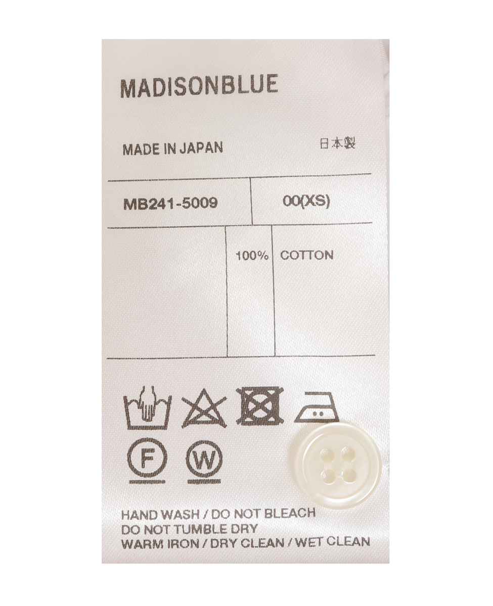 【MADISONBLUE / マディソンブルー】MB241-5009 J.BRADLEY PUFF SLEEVE SH 詳細画像 ホワイト 6