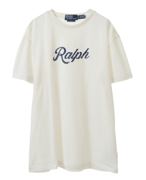 【POLO RALPH LAUREN/ポロラルフローレン】ラルフロゴTシャツ 詳細画像 ホワイト 1