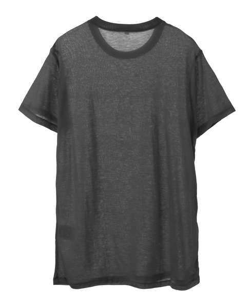BASERANGE - TENARI TOP / BLACK（SIZE：S）Tシャツ(半袖/袖なし)