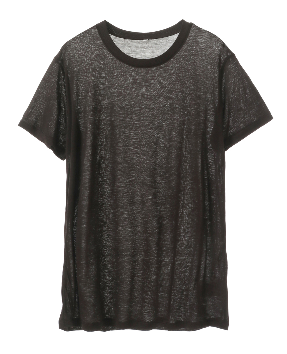 BASERANGE - TENARI TOP / BLACK（SIZE：S）Tシャツ(半袖/袖なし)