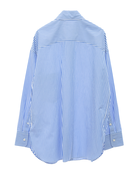 【MADISONBLUE / マディソンブルー】 J.BRADLEY NARROW L/S SH STRIPE 詳細画像 ブルー 2