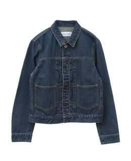 【TU ES MON TRESOR /トゥ エ モン トレゾア】The Emerald Denim Jacket Solid 1wash